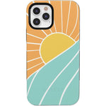 Waves & Rays | Sunshine Case iPhone Case get.casely Bold + MagSafe® iPhone 12 Pro Max