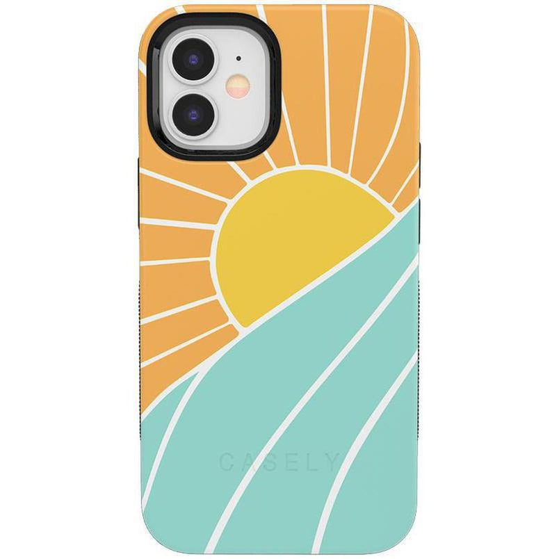 Waves & Rays | Sunshine Case iPhone Case get.casely Bold + MagSafe® iPhone 12
