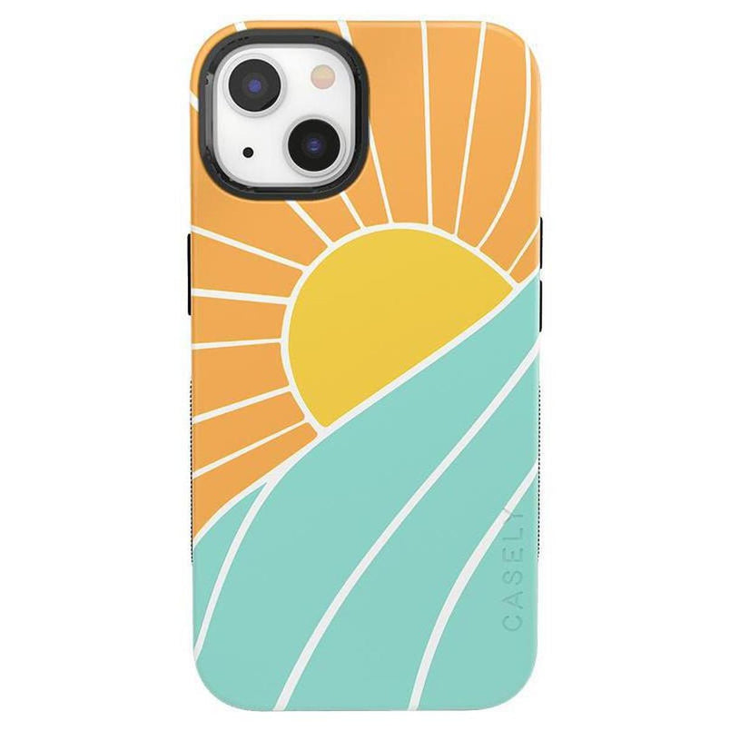 Waves & Rays | Sunshine Case iPhone Case get.casely Bold + MagSafe® iPhone 13