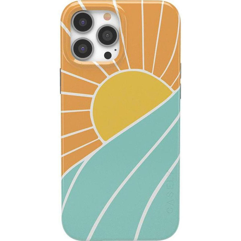 Waves & Rays | Sunshine Case iPhone Case get.casely Classic + MagSafe® iPhone 13 Pro