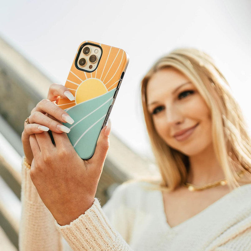Waves & Rays | Sunshine Case iPhone Case get.casely