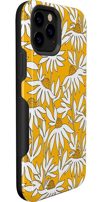 Wild About You | Yellow Floral Case iPhone Case get.casely 