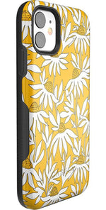 Wild About You | Yellow Floral Case iPhone Case get.casely 