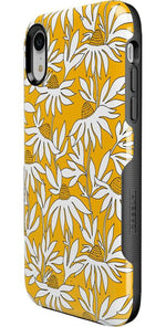Wild About You | Yellow Floral Case iPhone Case get.casely 
