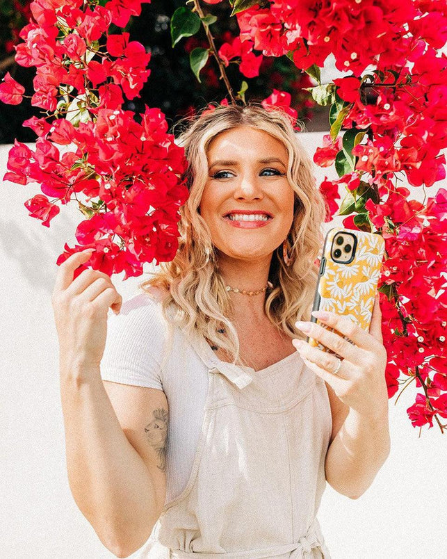 Wild About You | Yellow Floral Case iPhone Case get.casely 