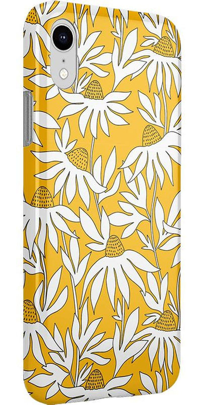 Wild About You | Yellow Floral Case iPhone Case get.casely 
