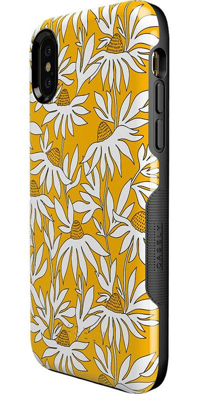 Wild About You | Yellow Floral Case iPhone Case get.casely 