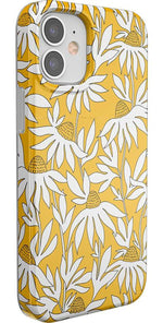 Wild About You | Yellow Floral Case iPhone Case get.casely 