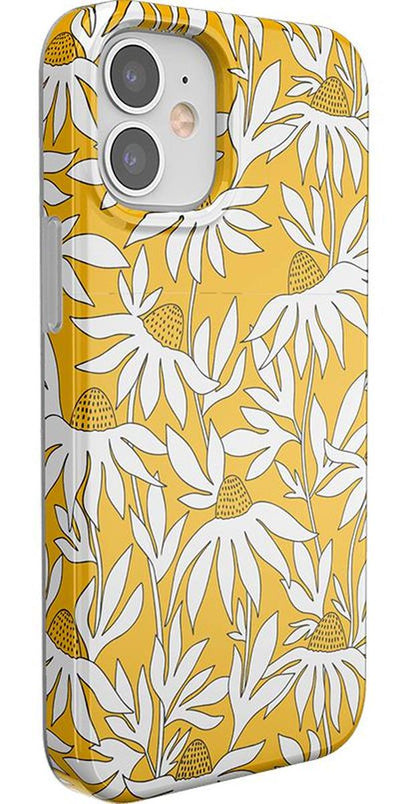 Wild About You | Yellow Floral Case iPhone Case get.casely 