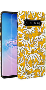 Wild About You | Yellow Floral Samsung Case Samsung Case get.casely 