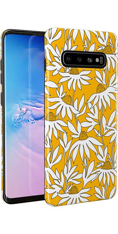 Wild About You | Yellow Floral Samsung Case Samsung Case get.casely 