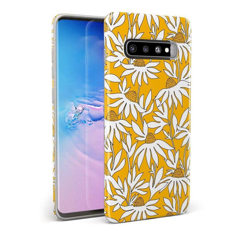 Wild About You Yellow Floral Samsung Case