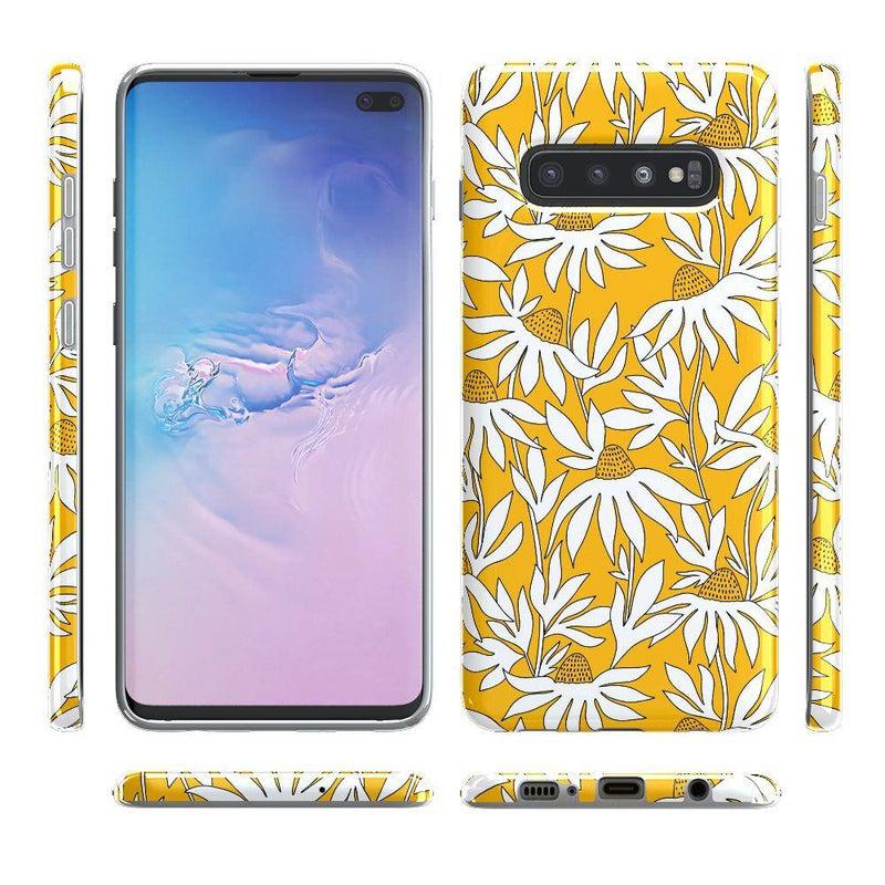 Wild About You | Yellow Floral Samsung Case Samsung Case get.casely 