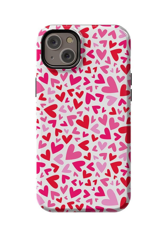 XOXO | Candy Hearts Case iPhone Case get.casely Essential + MagSafe® iPhone 14 Plus