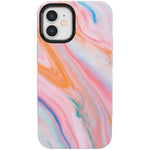 You're a Gem | Rainbow Marble Swirl Case iPhone Case get.casely Bold iPhone 12 Mini 