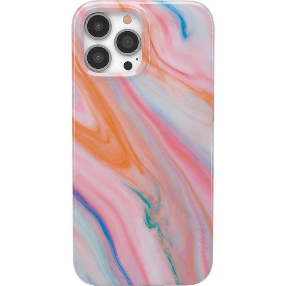Rainbow Marble Swirl iPhone Case & Cover | Casely