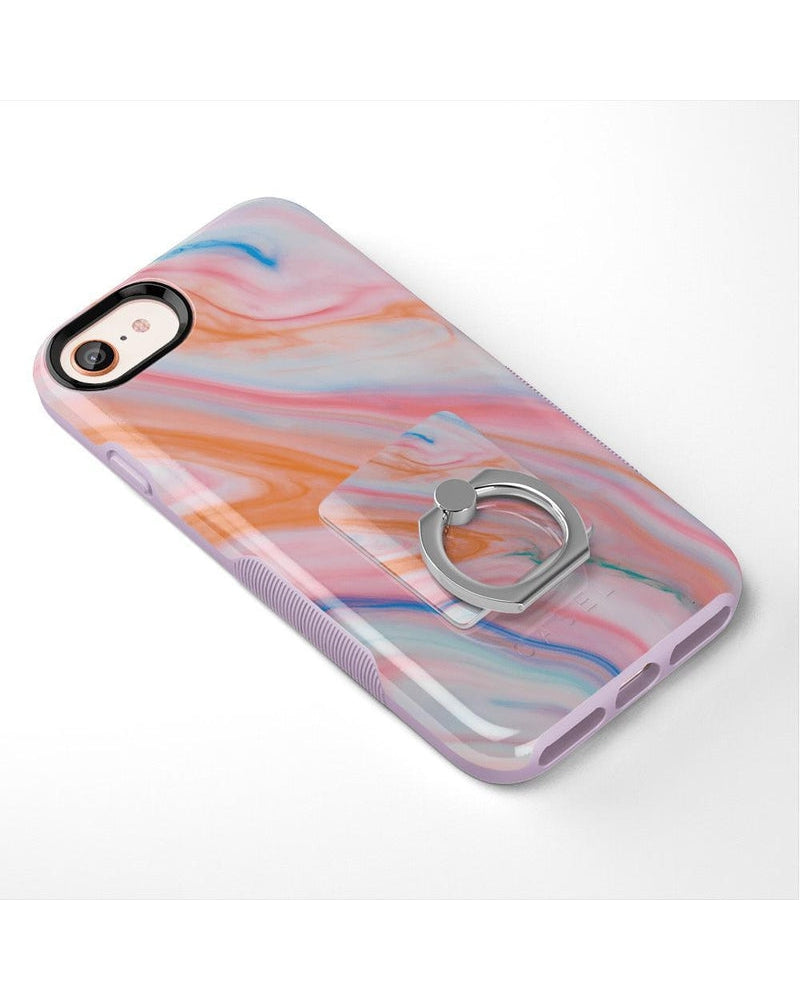 You're a Gem Rainbow Marble Swirl Phone Ring